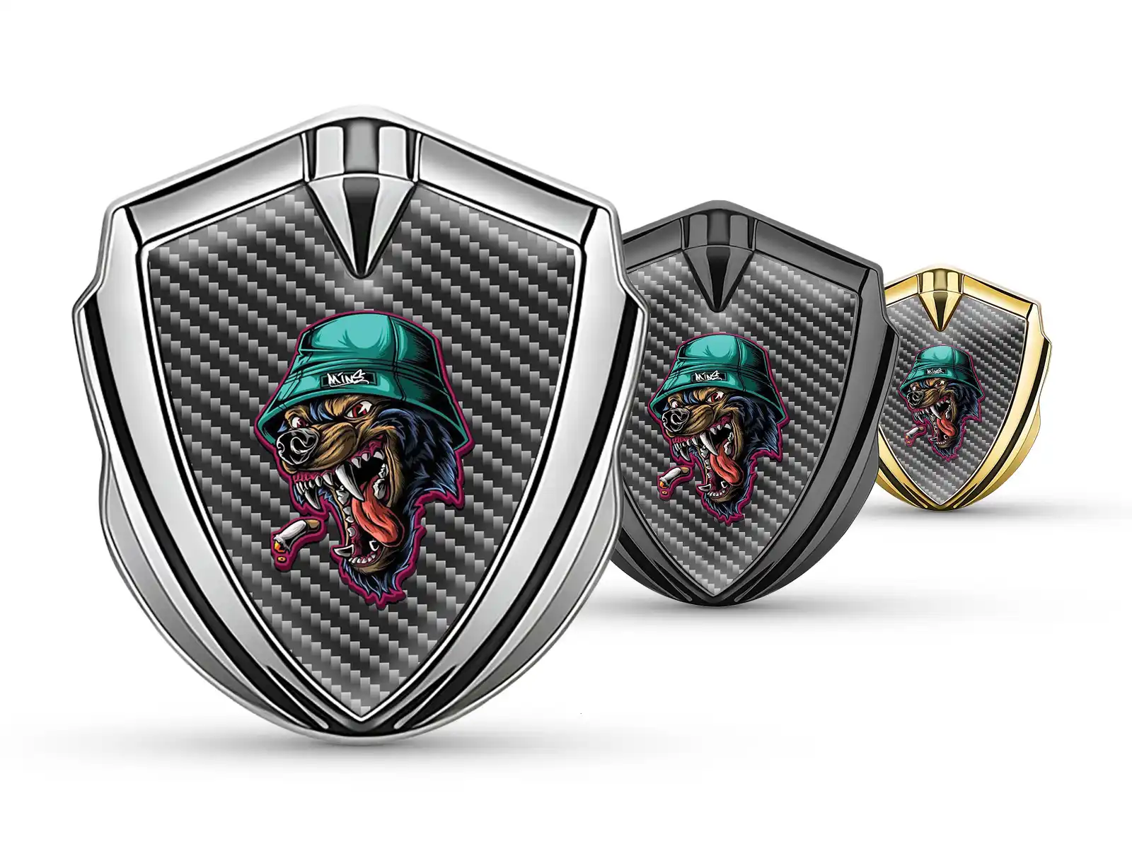 3D Emblem Badge Premium Universal